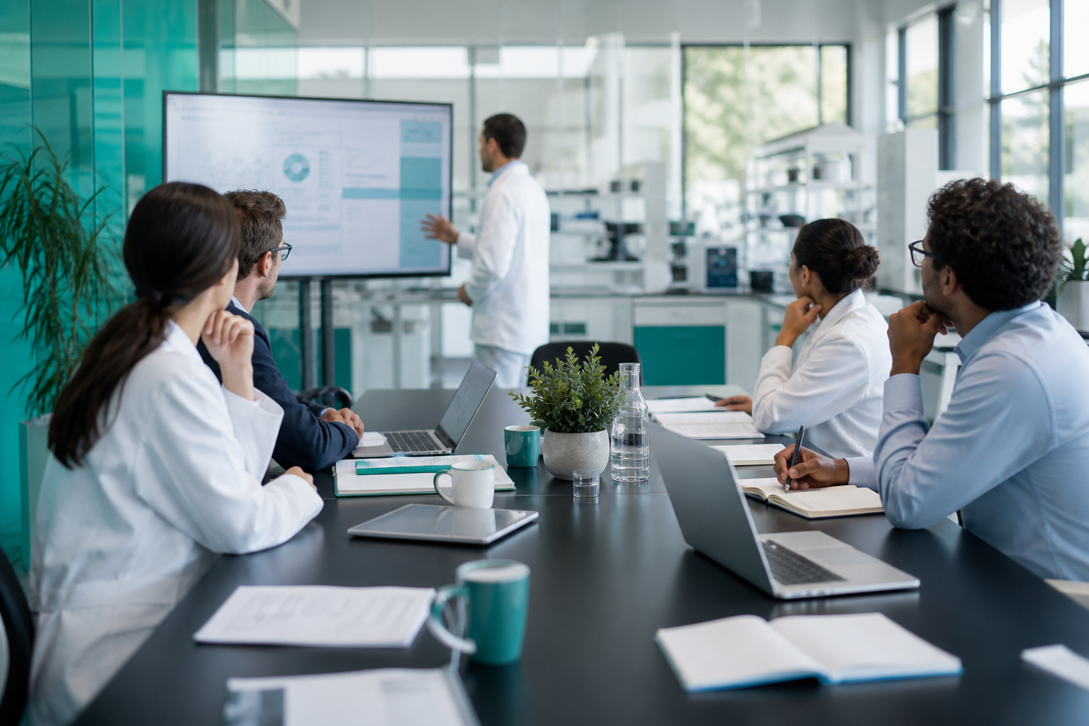 فضای همکاری تیم MedLab