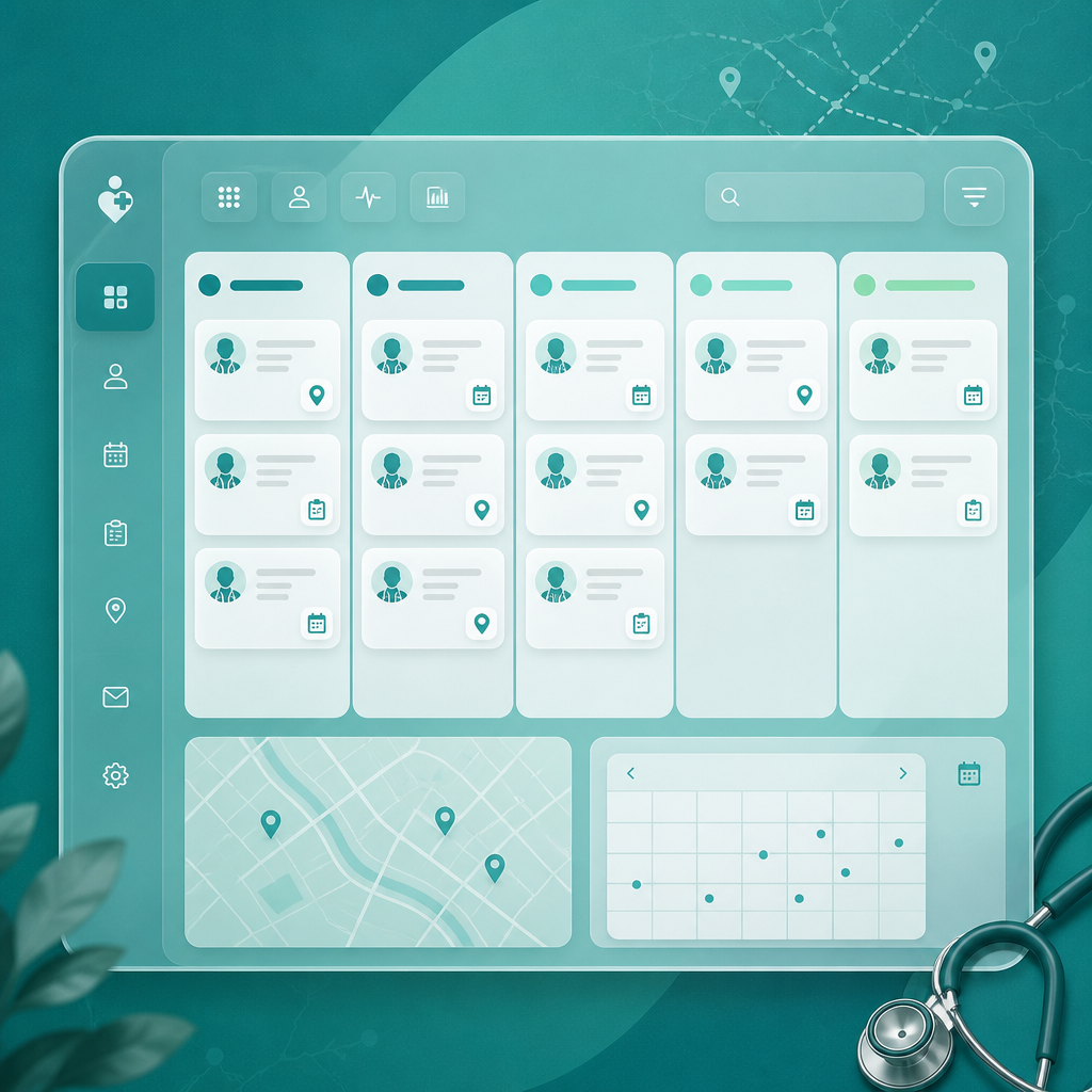 قیف فروش MedLab CRM